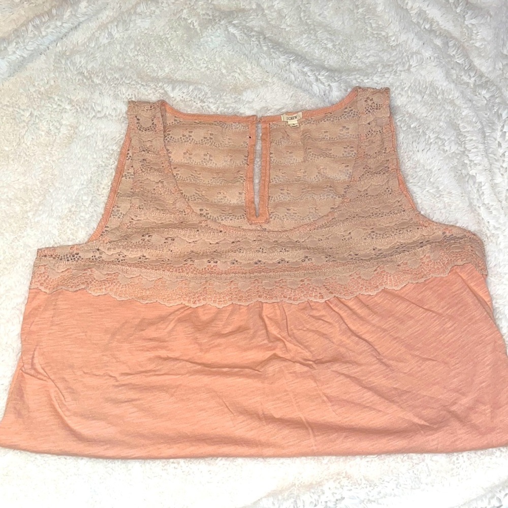 Jcrew lace tank